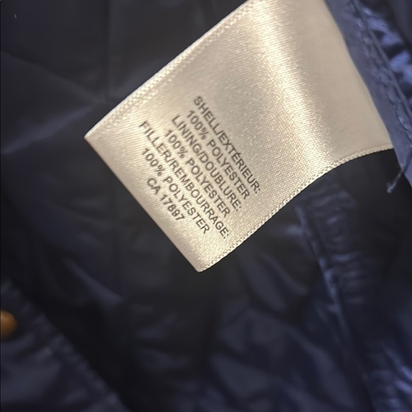 Banana Republic Blue Military Field Jacket Quilted Design - Picture 9 of 14